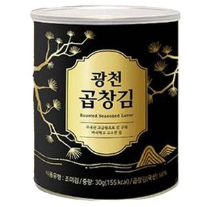 광천 곱창김 캔김, 30g, 1개