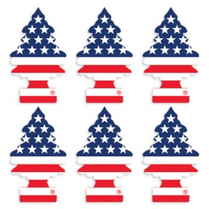 리틀트리 종이 방향제, 아메리카, 6개