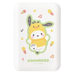 산리오 캐릭터즈 20W 고속충전 맥세이프 무선 보조배터리 5000mAh, PT-MBT5000P, 포차코