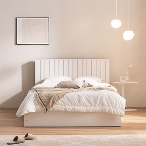 삼익가구 올리 프리미업 빅수납 호텔 침대 프레임 + 7존 독립스프링 매트리스 세트 방문설치