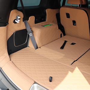 차팡 트렁크 차박매트 풀커버 7인승 LED유 + 도어매트 + 실리콘 테이프, 디올 뉴 싼타페 M..., 2세대SS 피칸브라...