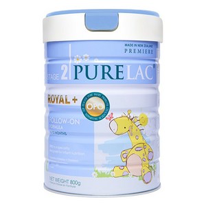 퓨어락 뉴질랜드 청정 프리미엄 분유 2단계, 800g, 1개