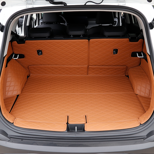 차팡 2세대SS 풀커버 트렁크매트 + 도어매트 세트, 더뉴셀토스 시그니처..., 카멜브라운