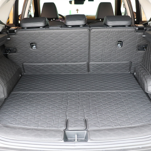 차팡 2세대SS 풀커버 트렁크매트 + 도어매트 세트, 더뉴셀토스 시그니처..., 블랙