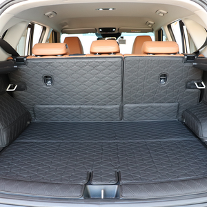 차팡 2세대SS 풀커버 트렁크매트 + 도어매트 세트, 더뉴셀토스  시그니..., 블랙