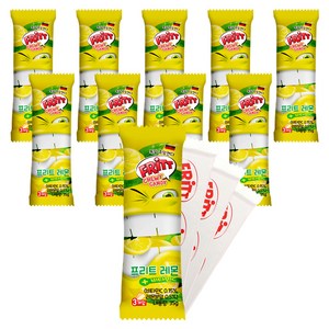 FRITT 독일 레몬 소프트 츄잉 캔디, 10개, 35g