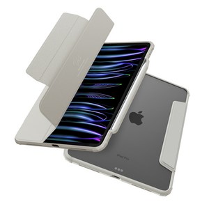 슈피겐 에어스킨 프로 커버 분리 투명 태블릿 PC 북커버 케이스