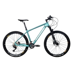 휠러 2022년형 시마노 데오레 22단 카본 MTB 자전거 15.5 EAGLE 1.0 미조립, 민트 + 화이트, 106.1cm, 1개