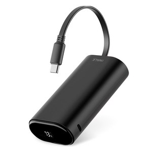 아이워크 케이블 일체형 고속 충전 보조배터리 10000mAh