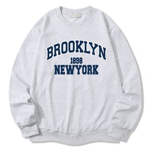 일루소 남녀공용 1898 뉴욕 소프트 특양면 맨투맨