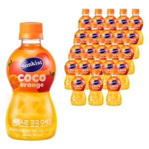 썬키스트 코코 오렌지, 300ml, 24개