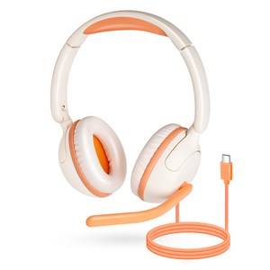 코시 C타입 패브릭 청력보호 어학용 마이크 헤드셋