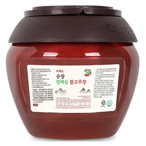 더해담 순창 청매실 찰고추장, 2.2kg, 1개