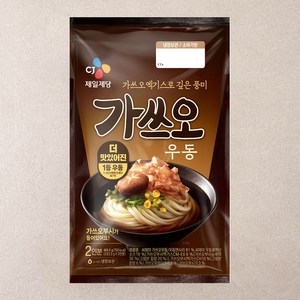 CJ제일제당 가쓰오 우동 2인분, 466.6g, 1개