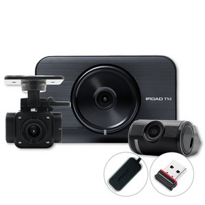 아이로드 3채널 페달 급발진 블랙박스 자가장착 TX1, 64GB