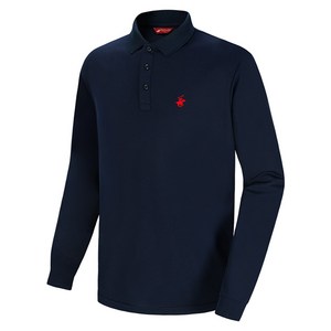 비버리힐스폴로클럽 남녀공용 냉감 통기성 쿨에버 스몰로고 긴팔 카라 티셔츠 CPW0T11