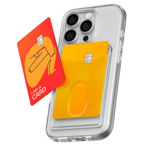 구스페리 크리스탈 듀얼 카드포켓 하드 휴대폰 케이스