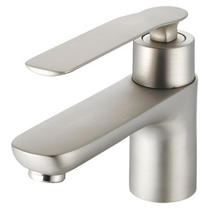 다인이엔지 하모니 프리미엄 무광니켈 원홀 세면대 수전 DL605L