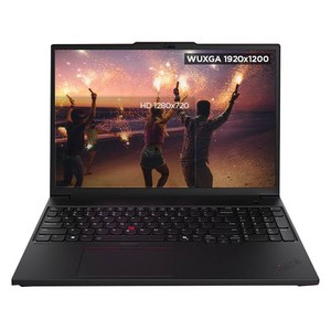 레노버 씽크패드 P16s G3 블랙, 코어Ultra7, 512GB, 16GB, Free DOS, 2024.07