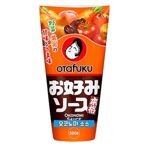 오타후쿠 오코노미 소스, 500g, 1개