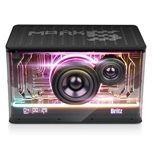 브리츠 블루투스 5.3 Hi-Res 스피커 RGB LED