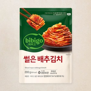 비비고 썰은 배추김치, 200g, 1개