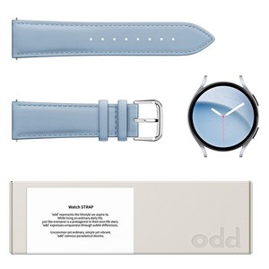 어썸디자인 갤럭시워치 오드 수제 소가죽 스트랩