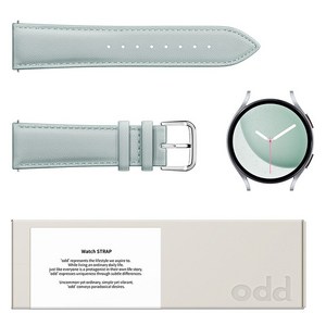 어썸디자인 갤럭시워치 오드 수제 소가죽 스트랩