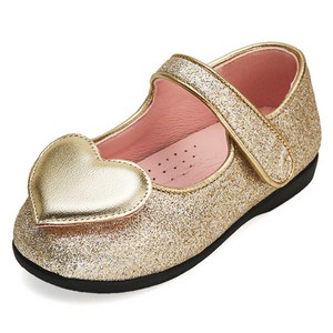 빔보빔바 여아용 샤이닝 하트 메리제인 구두
