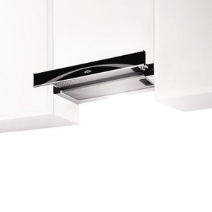 하츠 슬라이딩 슬림형 주방 렌지후드 블랙