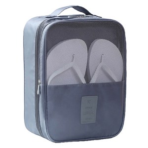 씨티컴퍼니 여행용 스포츠 공용 슈즈백, GREY, 1개