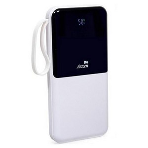 액센 보조배터리 고속 충전 대용량 휴대용 케이블 일체형 10000mAh 22.5W