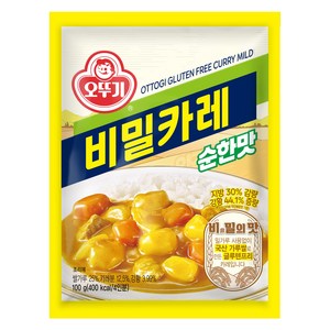 오뚜기 비밀카레 순한맛, 100g, 1개