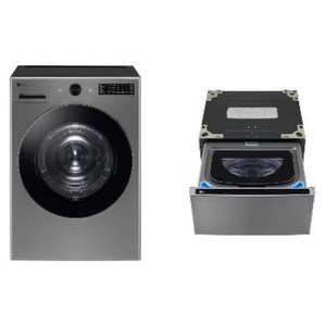 LG전자 트롬 오브제컬렉션 건조기 + 미니워시 세트 RG18VNX 18kg + 4kg 방문설치