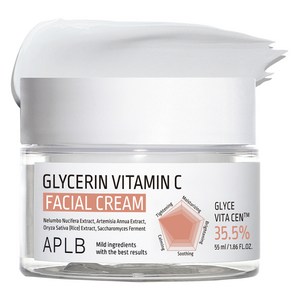 APLB 글리세린 비타민C 페이셜 크림, 55ml, 1개