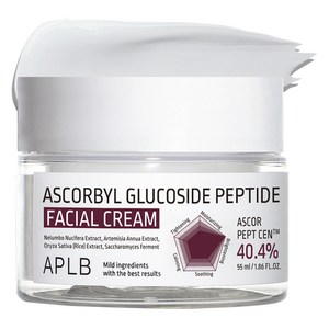 APLB 아스코빌글루코사이드 펩타이드 페이셜 크림, 55ml, 1개