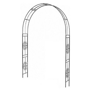호르투스가든 엔틱 철제 가든아치 N70, 블랙