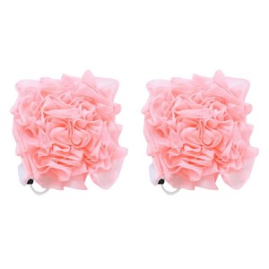 다오미 비누 샤워볼 거품망, 핑크, 2개, 1개입