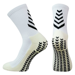 HnEx 단목 논슬립 스포츠 양말, 화이트, 16cm, 1개