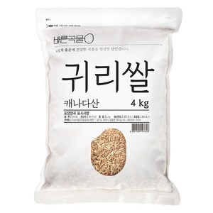 바른곡물 귀리쌀, 4kg, 1개