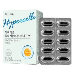 닥터린 정품 하이퍼셀 알티지 rTG 오메가3 알파, 30정, 1개