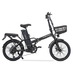 나노휠 커브20 500W 접이식 고출력 전기자전거 고객직접설치