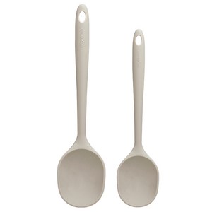 실리만 국내생산 하모니 요리스푼 소+대 2종세트 코코아그레이 1세트 소+대, 소 + 대, 코코아그레이, 1세트