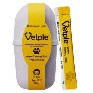 벳플 동아제약 고양이 영양제, 15회분, 스트레스완화/안정/..., 1개