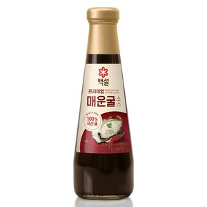 백설 프리미엄 매운굴 소스, 350g, 1개