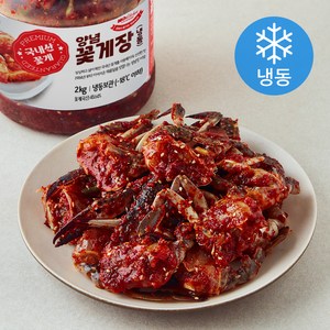 양념 꽃게장 (냉동), 2kg, 1개