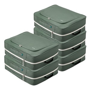 브랜든 2세대 부피순삭 의류 이불 다용도 압축 파우치 5매 세트