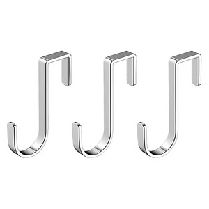 월드크린 다용도 도어 후크 걸이 기본형, 3개