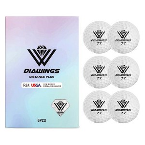 다이아윙스 고반발 비거리 전용 장타 골프공 M3 2피스 42.8mm
