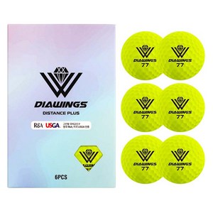 다이아윙스 고반발 비거리 전용 장타 골프공 M3 2피스 42.8mm